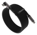 GENESIS NVC-2218 kabel USB USB 3.2 Gen 2 (3.1 Gen 2) 3 m USB C Czarny, Szary - 2665027
