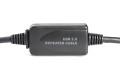 Kabel DIGITUS  DA-73102 (USB   ; 20m; czarny) - 1150325