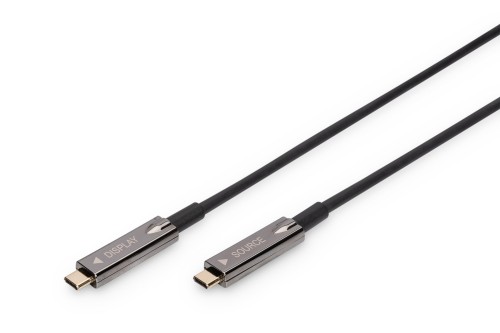 Digitus Kabel przyłączeniowy audio-wideo typu AOC 4K z USB typu C - 2665048
