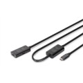 Digitus Aktywny przedłużacz USB 3.2 Gen1 5G, USB-C - USB-C, 10 m - 2491176
