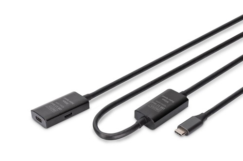 Digitus Aktywny przedłużacz USB 3.2 Gen1 5G, USB-C - USB-C, 10 m - 2491176
