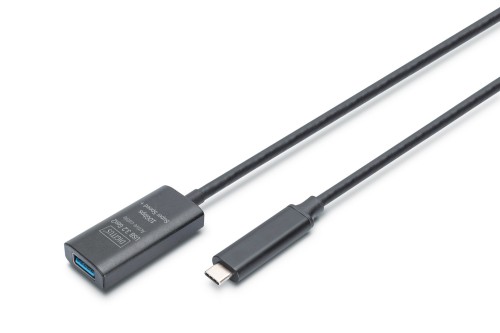Digitus Aktywny przedłużacz USB 3.2 Gen2 10G, USB-C - USB-A, 5m - 2665062