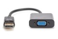 Kabel Assmann AK-340403-001-S (DisplayPort M - D-Sub (VGA) F; 0,15m; kolor czarny) - 1305522