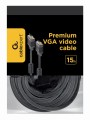 Gembird CC-PPVGA-15M-B kabel VGA VGA (D-Sub) Czarny - 2665080