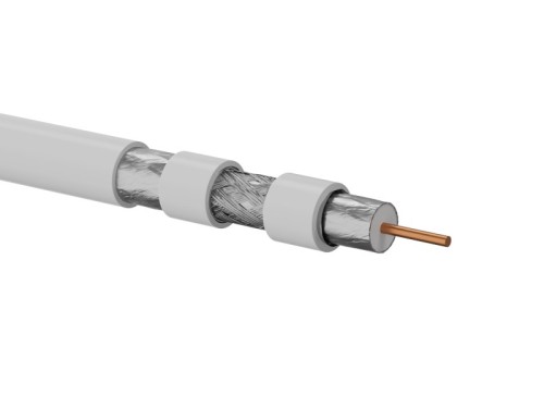 Alantec Przewód koncentryczny trishield RG6 75 Om, 1.02/4.55/6.86 PVC Eca 100m (KRT102A0PV100) - 1959167