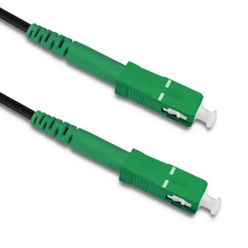 Qoltec Patchcord światłowodowy SC/APC - SC/APC | Message | Simplex | 100m - 2665140