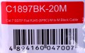 UNITEK C1897BK-20M kabel sieciowy Czarny Cat7 S/FTP (S-STP) - 1501773