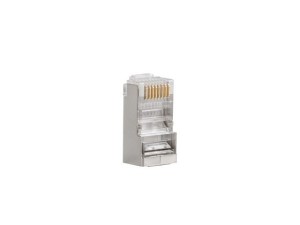 Wtyk sieciowy Lanberg PLS-6000EZ RJ-45 8P8C kat. 6 FTP przelotowy 100 sztuk