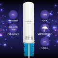 Qoltec 57044 Antena 4G LTE DUAL | 5dBi | dookólna | zewnętrzna - 2665320
