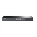 TP-Link TL-SF1016 Nie zarządzany Fast Ethernet (10/100) 1U Czarny - 2073334