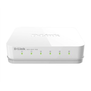 Switch niezarządzalny D-Link 5-portowy GO-SW-5G 5x1000Mbit (RJ45)