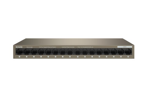Tenda TEG1016M łącza sieciowe Nie zarządzany Gigabit Ethernet (10/100/1000) - 2665504