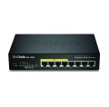 D-Link DGS-1008P/E łącza sieciowe Nie zarządzany L2 Obsługa PoE Czarny - 1889798
