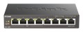 D-Link DGS-1008P/E łącza sieciowe Nie zarządzany L2 Obsługa PoE Czarny - 2665508