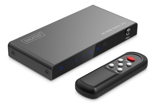 Digitus Przełącznik 8K HDMI, 3 x 1 - 2428622