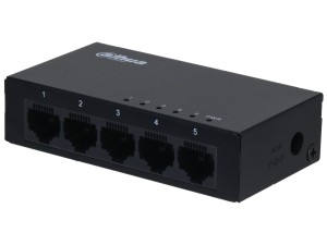 Switch niezarządzalny Dahua PFS3005-5GT-L-V2 5x1GbE