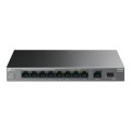 TP-Link LiteWave LS1210GP łącza sieciowe Nie zarządzany Gigabit Ethernet (10/100/1000) Obsługa PoE Czarny - 2368163