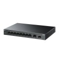 TP-Link LiteWave LS1210GP łącza sieciowe Nie zarządzany Gigabit Ethernet (10/100/1000) Obsługa PoE Czarny - 2223665