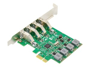 Kontroler USB 3.0 DIGITUS PCIe, 4x USB 3.0, Low Profile, Chipset VL805
