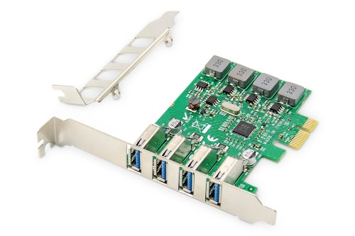 Digitus Karta złącze USB 3.0 PCI Express Add-On, 4 porty - 2086402