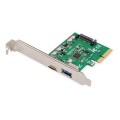 Digitus Karta PCIe, USB Typu C™ + USB-A - 2136706