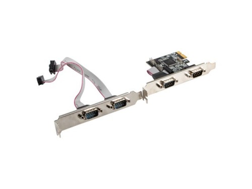 Lanberg PCE-DB9-004 adapter Wewnętrzny PCIe - 2666168