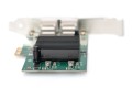 DIGITUS KARTA SIECIOWA PCIE PRZEWODOWA 2X RJ45 GIGABIT 10/100/1000MBPS LOW PROFILE DN-10132 - 1519014