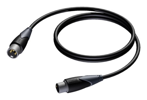 PROCAB KABEL MĘSKI ZŁĄCZE XLR – ŻEŃSKIE ZŁĄCZE XLR, 3 M - 1125536