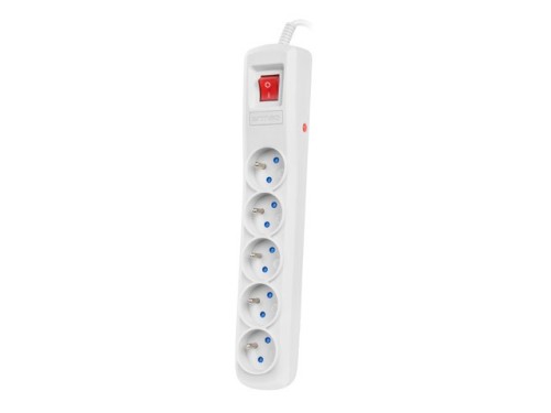 LISTWA ZASILAJĄCA ARMAC ARC5 5M 5X 230V PL SZARA - 2666762