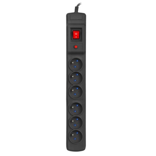 Armac M6/25/CZ rozdzielacz zasilania PDU 6 x gniazdo sieciowe Czarny - 2666835