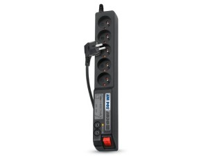 Listwa zasilająca HSK DATA ALP-ACAR504WF---0N (5 x UTE; 10 A; 1,5m; kolor czarny)