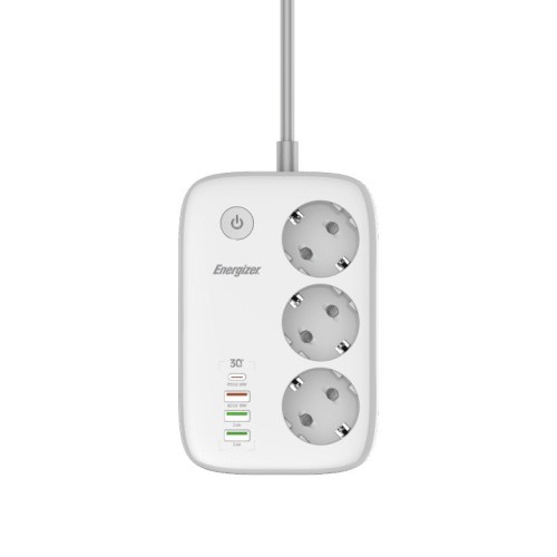 Listwa zasilająca Energizer z WiFi 3 gniazda EPB2500W02EU - 2513066