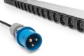 Digitus Basic IT PDU, 1-fazowy 16 A, 24 x C13, 3 x C19, kabel zasilający 3 m, wtyczka IEC 60309 16 A - 2666864