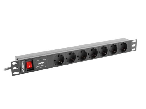 LANBERG LISTWA ZAS. RACK PDU (1U,16A,7X SHUKO,2M) - 2666879