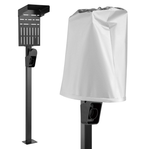 Zewnętrzny stojak do ładowarek samochodowych EV oraz PHEV Maclean, stalowy, 15kg max, MCE456 - 2314640