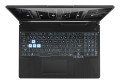 ASUS TUF Gaming A15 FA506NC-HN006 Ryzen 5 7535HS 15.6"FHD 144Hz Value IPS-level 250nits AG 8GB DDR5 SSD512 GeForce RTX 3050_4GB WLAN+BT LAN Cam720p 48WHrs NoOS Graphite Black - 2607177
