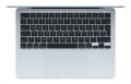 Apple MacBook Air Apple M M4 Laptop 34,5 cm (13.6") 16 GB 256 GB SSD Wi-Fi 6E (802.11ax) macOS Sequoia Niebieski - 2667618