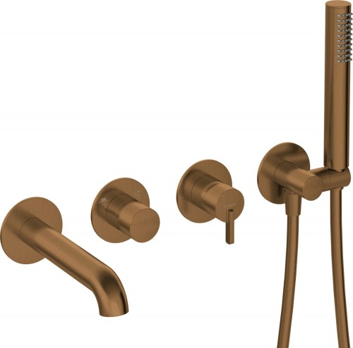 Bateria wannowa 4-otworowa podtynkowa - 2656514