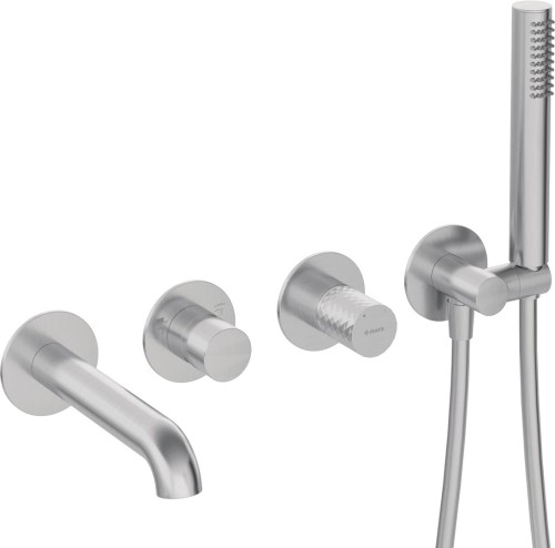 Bateria wannowa 4-otworowa podtynkowa - 2656555
