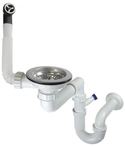 Syfon do zlewozmywaka granitowego 1-komorowego - Space-Saver - 2656582