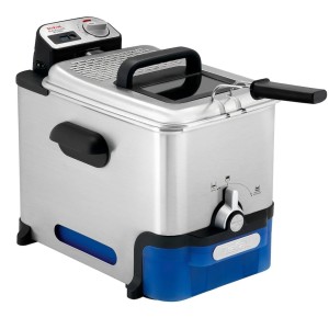 Frytkownica Tefal FR8040, pojemność 3,5l, kolor Schwarz, stal nierdzewna, moc 2300W, wymiary 34,8 cm x 46,4 cm