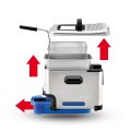 Frytkownica Tefal FR8040, pojemność 3,5l, kolor Schwarz, stal nierdzewna, moc 2300W, wymiary 34,8 cm x 46,4 cm - 2657183