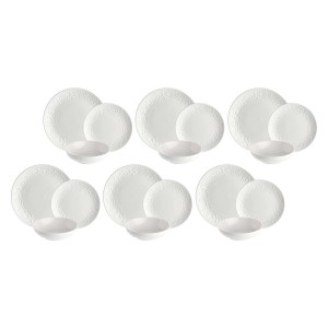 LA PORCELLANA BIANCA SOGNANTE Zestaw stołowy (18 elementów)