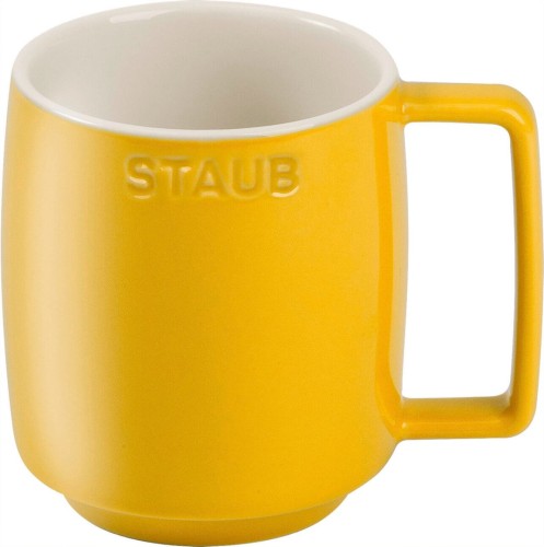 STAUB SERVING Kubek ceramiczny - Żółty, 350 ml - 2657301