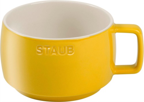 STAUB SERVING Kubek ceramiczny - Żółty, 500 ml - 2657304