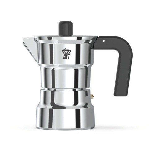 PEZZETTI SOLIDEXPRESS Aluminiowa kawiarka (1 filiżanka) - Srebrny - 2657393