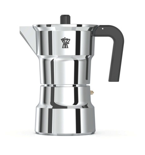 PEZZETTI SOLIDEXPRESS Aluminiowa kawiarka (6 filiżanek) - Srebrny - 2657394