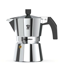 PEZZETTI Italexpress Kawiarka moka 0,15 l Aluminium, Czarny