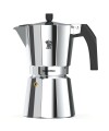 PEZZETTI Italexpress Kawiarka moka 0,45 l Aluminium, Czarny - 2657418