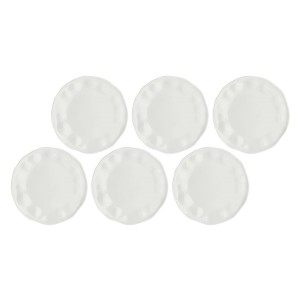 LA PORCELLANA BIANCA LUNIA Zestaw 6 talerzy obiadowych 28 cm